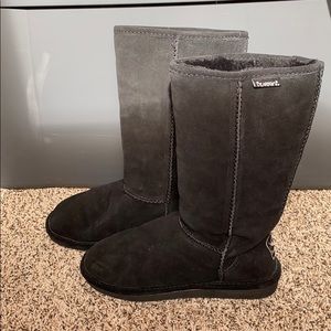 Black Emma Tall Bear paw boots